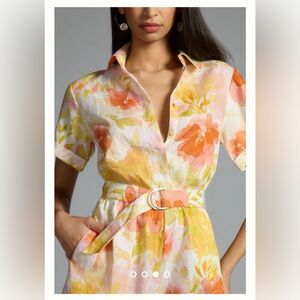 New KIVARI Romper Short Floral Sz 6